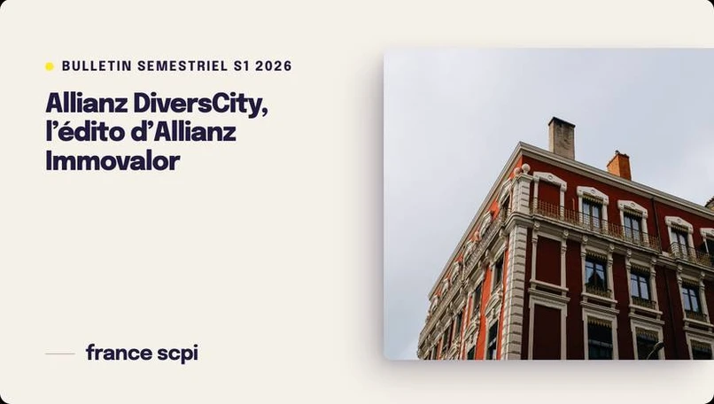 La SCPI Allianz DiversCity accélère son développement