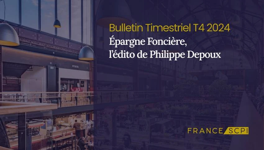 Un plan d'arbitrage et d'investissement pour Epargne Foncière