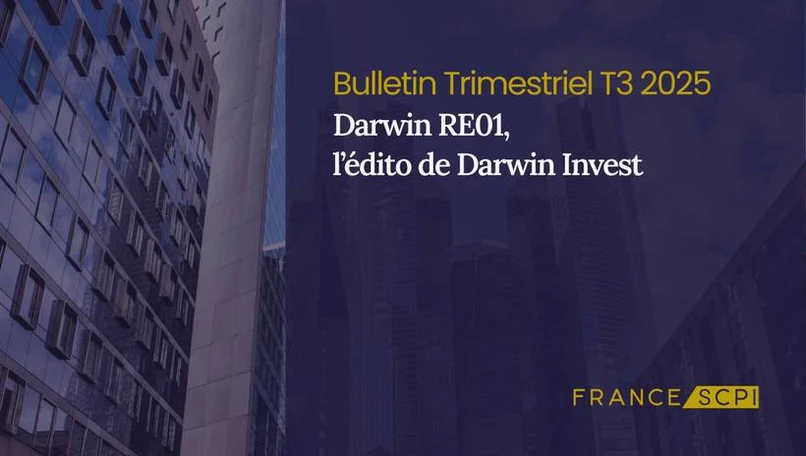 La SCPI Darwin RE01 poursuit son développement