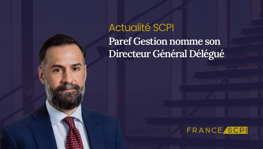 Paref Gestion nomme un nouveau Directeur Général Délégué