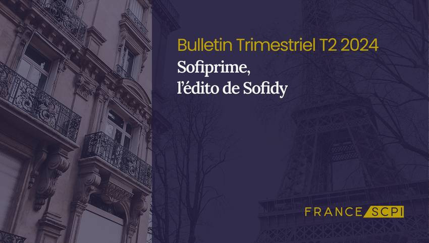 La SCPI Sofiprime maintient la valeur de son patrimoine