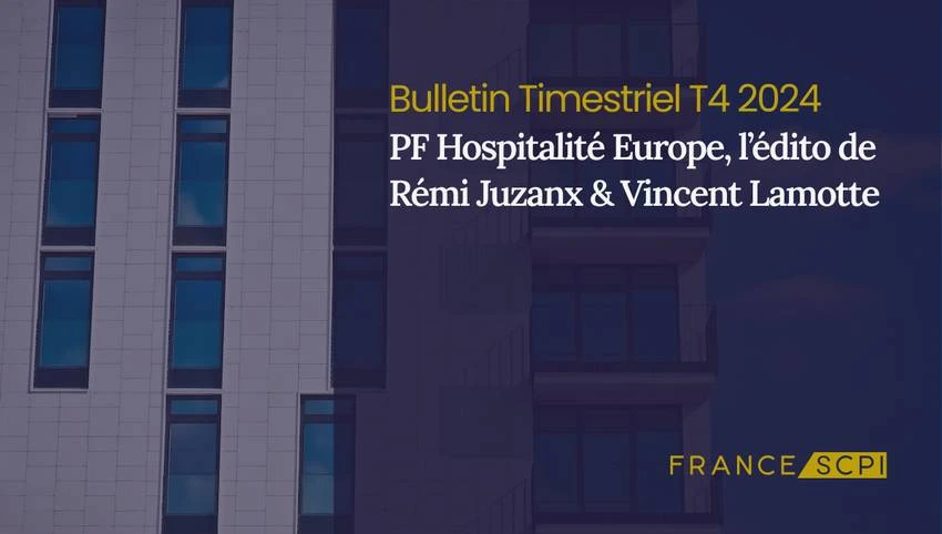 PF Hospitalité Europe maintient un rendement stable
