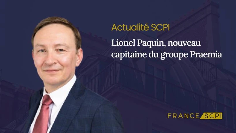 Lionel Paquin, nouveau capitaine du groupe Praemia