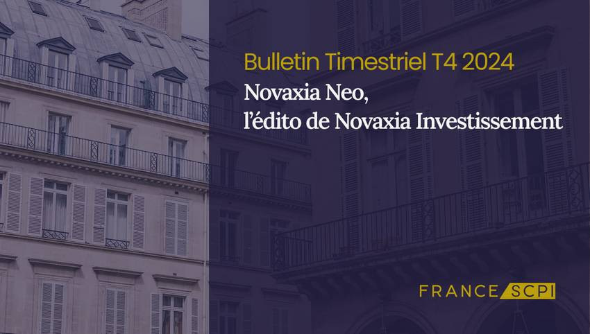 Une stabilisation du marché en faveur de la SCPI Novaxia NEO