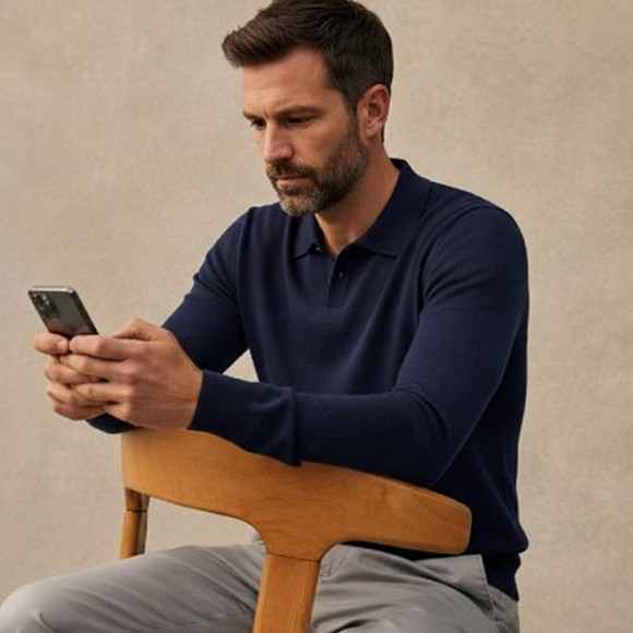 Investisseur utilisant l'application