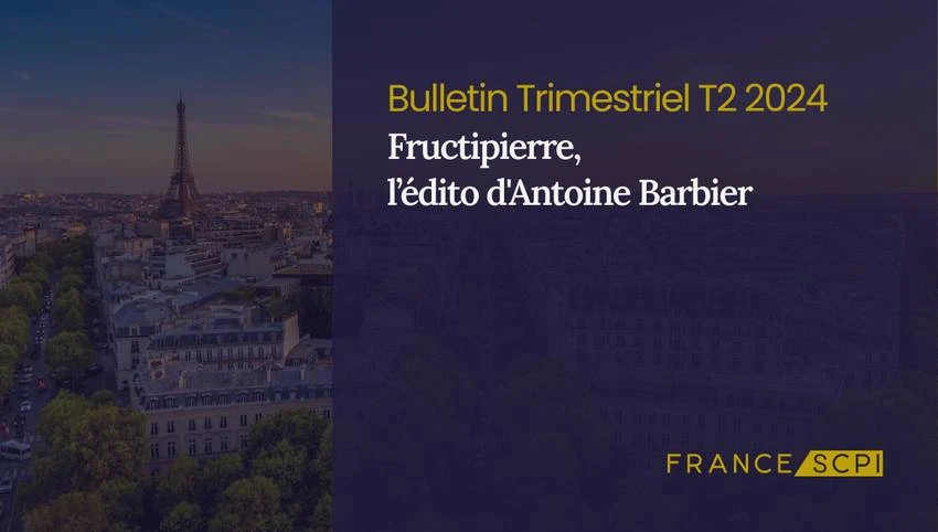 La SCPI Fructipierre maintient sa performance locative