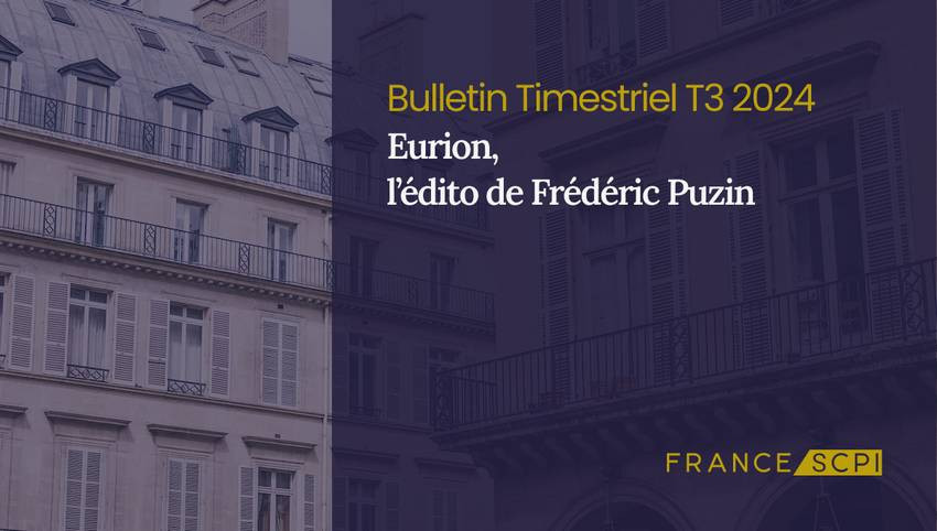 La SCPI Corum Eurion profite de la baisse des taux directeurs