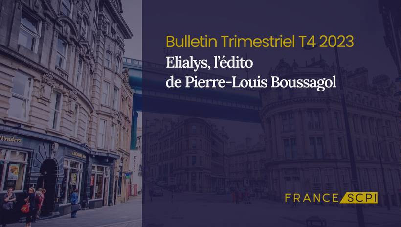 La SCPI Elialys affiche un TD de 5,55% en 2023