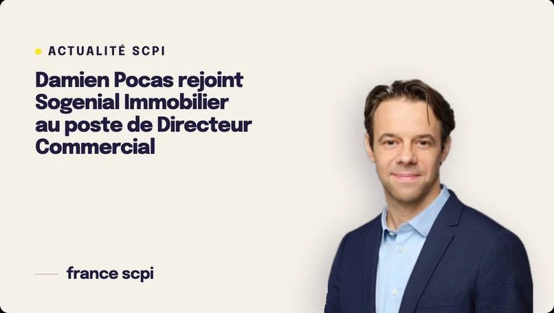 Damien Pocas rejoint Sogenial Immobilier au poste de Directeur Commercial