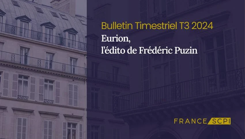 La SCPI Corum Eurion profite de la baisse des taux directeurs