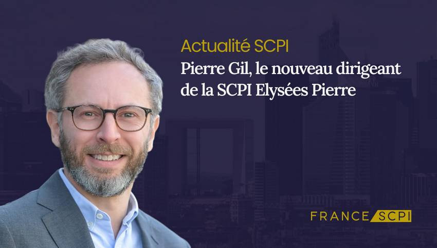 Pierre Gil, le nouveau dirigeant de la SCPI Elysées Pierre