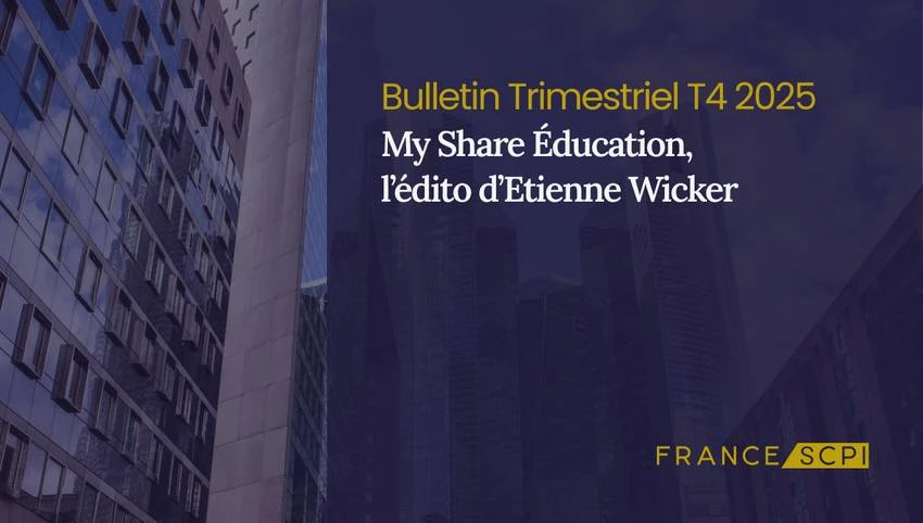 La SCPI My Share Education poursuit sa croissance