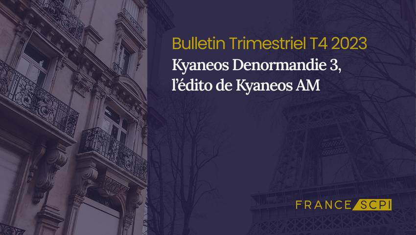La SCPI Kyaneos Denormandie 3 valorise son patrimoine