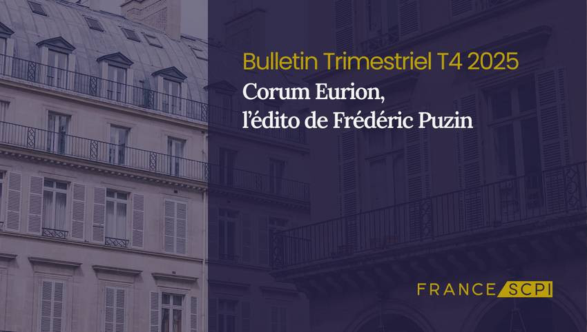La SCPI Corum Eurion poursuit son renforcement